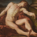 Death Of A Gladiator by Jean Simon Berthelemy Death Of A Gladiator by Jean Simon Berthelemy
