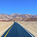 Death Valley road Photograph by Alberto Zanoni Death Valley road Photograph by Alberto Zanoni