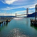 December Golden Gate Bridge Photograph by Artist Linda Marie December Golden Gate Bridge Photograph by Artist Linda Marie