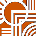Deco Design White Digital Art by Chuck Staley Deco Design White Digital Art by Chuck Staley