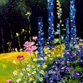 Delphiniums by Pol Ledent Delphiniums by Pol Ledent