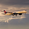 Delta Air Lines - Airbus A350-941 - N503DN Digital Art by Airpower Art Delta Air Lines - Airbus A350-941 - N503DN Digital Art by Airpower Art