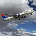 Delta_Air_Lines_B767-332ER_N394DL Digital Art by Airpower Art Delta_Air_Lines_B767-332ER_N394DL Digital Art by Airpower Art