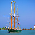Denis Sullivan - Fairport Harbor Lighthouse by Jack R Perry