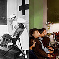 Dentist - Treating them like children 1922 - Side by Side Photograph by Mike Savad Dentist - Treating them like children 1922 - Side by Side Photograph by Mike Savad