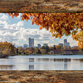 Denver City Skyline Barn Window View Photograph by James BO Insogna Denver City Skyline Barn Window View Photograph by James BO Insogna