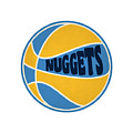 Denver Nuggets Retro Shirt by Joe Hamilton Denver Nuggets Retro Shirt by Joe Hamilton