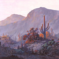 Desert Dessert Painting by Michael Humphries Desert Dessert Painting by Michael Humphries