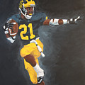 Desmond Heisman Painting by Travis Day Desmond Heisman Painting by Travis Day