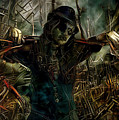 Destructor Mixed Media by Lilia D Destructor Mixed Media by Lilia D