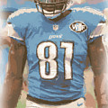 Detroit Lions Calvin Johnson 1 by Joe Hamilton Detroit Lions Calvin Johnson 1 by Joe Hamilton