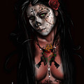 Dia De Los Muertos 3 Painting by Pete Tapang Dia De Los Muertos 3 Painting by Pete Tapang