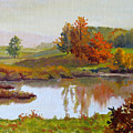 Distant Maples by Keith Burgess Distant Maples by Keith Burgess