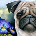 Dog #133 Painting by Lucie Dumas Dog #133 Painting by Lucie Dumas