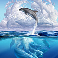 Dolphonic Symphony Digital Art by Jerry LoFaro Dolphonic Symphony Digital Art by Jerry LoFaro