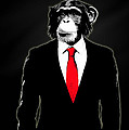 Domesticated Monkey Painting by Nicklas Gustafsson Domesticated Monkey Painting by Nicklas Gustafsson