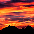 Dona Ana Sunset II by Mike Stephens