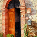 Doorway In Tuscany number 2 by Bob Nolin