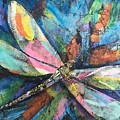 Dragonfly Voyager Painting by Midge Pippel Dragonfly Voyager Painting by Midge Pippel