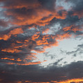 Dramatic sunset sky with orange cloud colors Photograph by Michalakis Ppalis Dramatic sunset sky with orange cloud colors Photograph by Michalakis Ppalis
