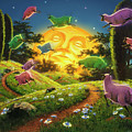Dreamland III Mixed Media by Mark Mille Dreamland III Mixed Media by Mark Mille