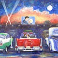 Drive-in Movie Theater by Linda Mears Drive-in Movie Theater by Linda Mears