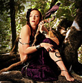 Druid In The Wood Photograph by Jon Volden Druid In The Wood Photograph by Jon Volden