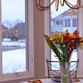 Dusk Dining View by Elly Potamianos
