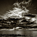 Dynamic Sunset - Sepia Photograph by Christopher Holmes Dynamic Sunset - Sepia Photograph by Christopher Holmes