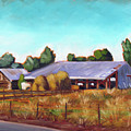 Eagle Road Barn Painting by Kevin Hughes Eagle Road Barn Painting by Kevin Hughes