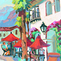 Early Morning Coffee In Old Town La Quinta 2 by Diane McClary Early Morning Coffee In Old Town La Quinta 2 by Diane McClary