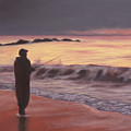 Early Morning Solace Painting by Marg Wolf Early Morning Solace Painting by Marg Wolf
