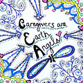 Earth Angel Drawing by Carole Brecht Earth Angel Drawing by Carole Brecht