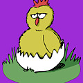 Easter Chicken Digital Art by Piotr Dulski Easter Chicken Digital Art by Piotr Dulski