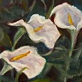 Easter Lillies Pastel by Barbara O'Toole Easter Lillies Pastel by Barbara O'Toole