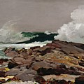 Eastern Point Painting by Winslow Homer Eastern Point Painting by Winslow Homer