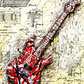 Eddie's Guitar 3 Digital Art by Gary Bodnar Eddie's Guitar 3 Digital Art by Gary Bodnar