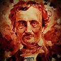 EDGAR ALLAN POE portrait Painting by Ryan Almighty EDGAR ALLAN POE portrait Painting by Ryan Almighty