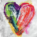 Electric Love- Expressionist Art by Linda Woods Mixed Media by Linda Woods Electric Love- Expressionist Art by Linda Woods Mixed Media by Linda Woods