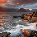 Elgol Stormy Sunset Photograph by Grant Glendinning Elgol Stormy Sunset Photograph by Grant Glendinning