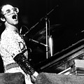 Elton John 1975 Dodger Stadium Poster by Chris Walter - Fine Art America