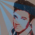Elvis Pop Art Poster by Dan Sproul Elvis Pop Art Poster by Dan Sproul