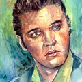 Elvis Presley portrait by Suzann Sines Elvis Presley portrait by Suzann Sines