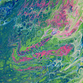 Emerging Pink Painting by Shelly Tschupp Emerging Pink Painting by Shelly Tschupp
