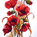 English Poppies 2 by Karin Dawn Kelshall- Best English Poppies 2 by Karin Dawn Kelshall- Best