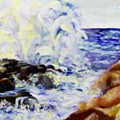 Explode Painting by Saundra Johnson Explode Painting by Saundra Johnson