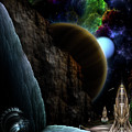 Exploration Of Space Digital Art by Rolando Burbon Exploration Of Space Digital Art by Rolando Burbon