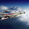 F-4 Phantom VF-74 Digital Art by Airpower Art F-4 Phantom VF-74 Digital Art by Airpower Art