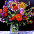 Fall Bouquet Painting by Marie Witte Fall Bouquet Painting by Marie Witte
