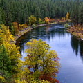 Fall Colors on the River Photograph by Ben Upham III Fall Colors on the River Photograph by Ben Upham III